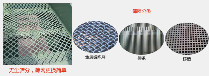 洗煤妖精视频网站入口筛网展示：金属编织网，棒条，铸造等。