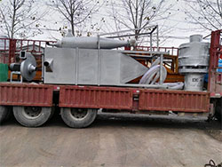 气流筛分机装车发货图片展示。