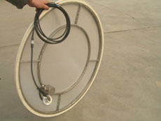 超声波妖精视频网站入口换能器与网架安装完成